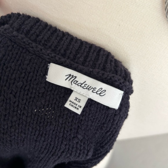 Madewell | Embroidered Floral Sweater Tank XS - Picture 7 of 7